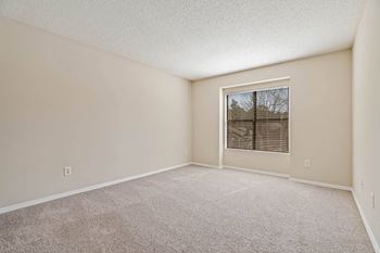 Plush carpeting in bedrooms